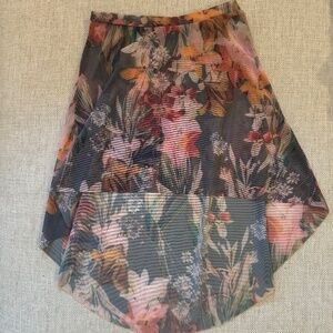 Eleve High Low Skirt Forest Lillies - CHM
